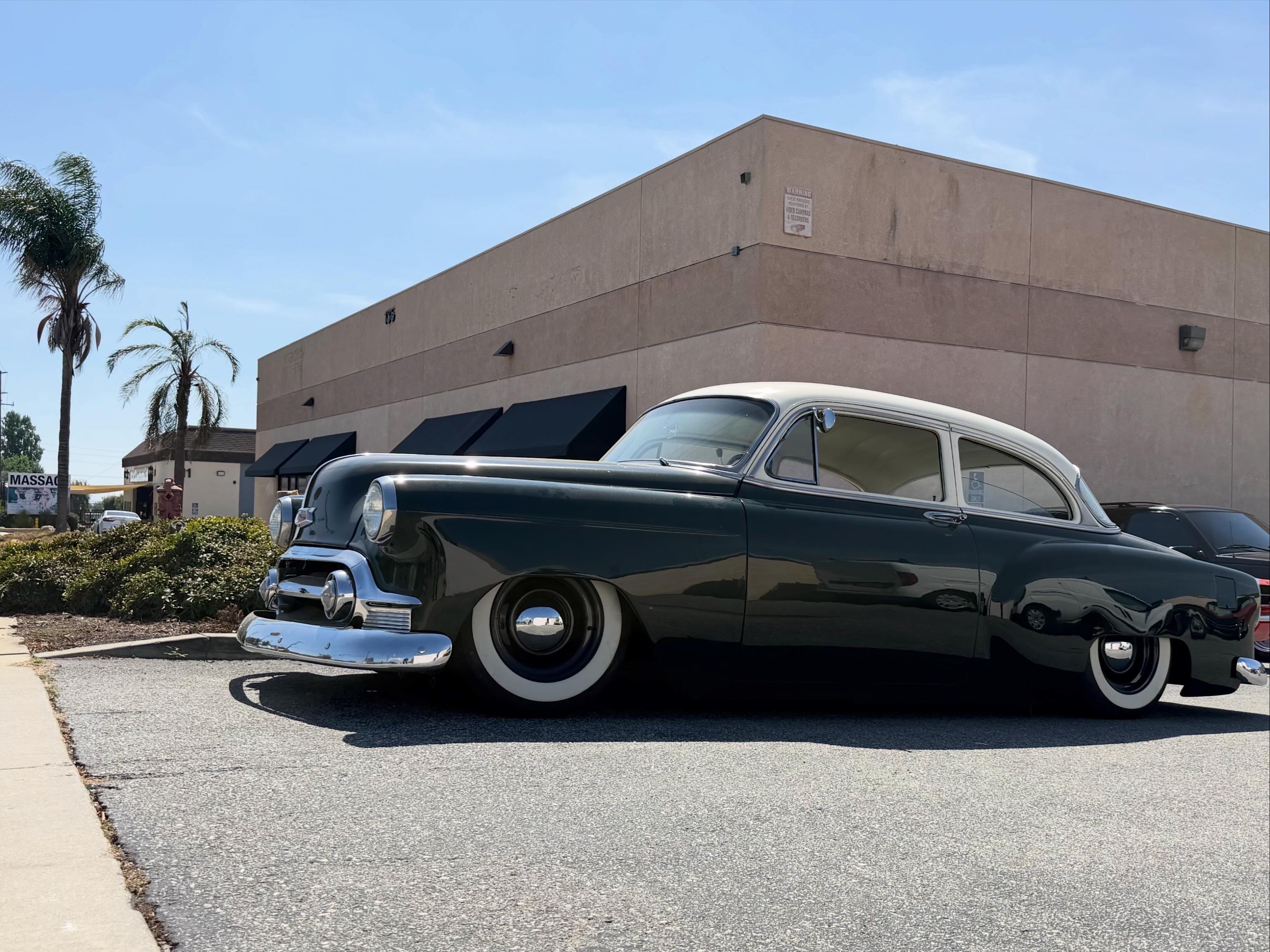 53 Chevy Car Bagged IFS 2 Link