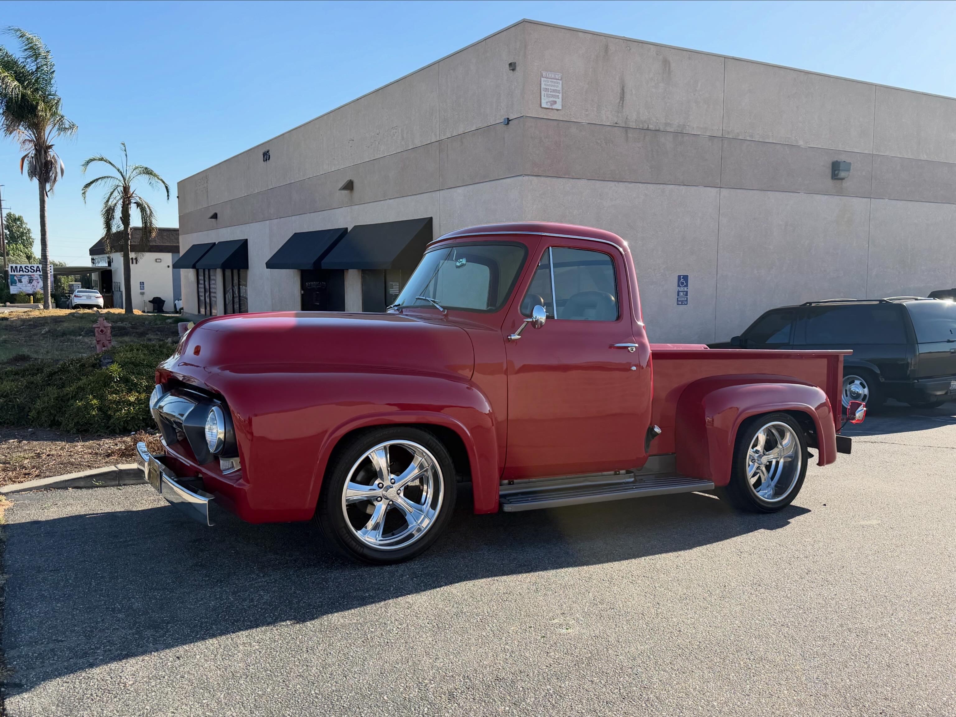 55 Ford F100 Coilover