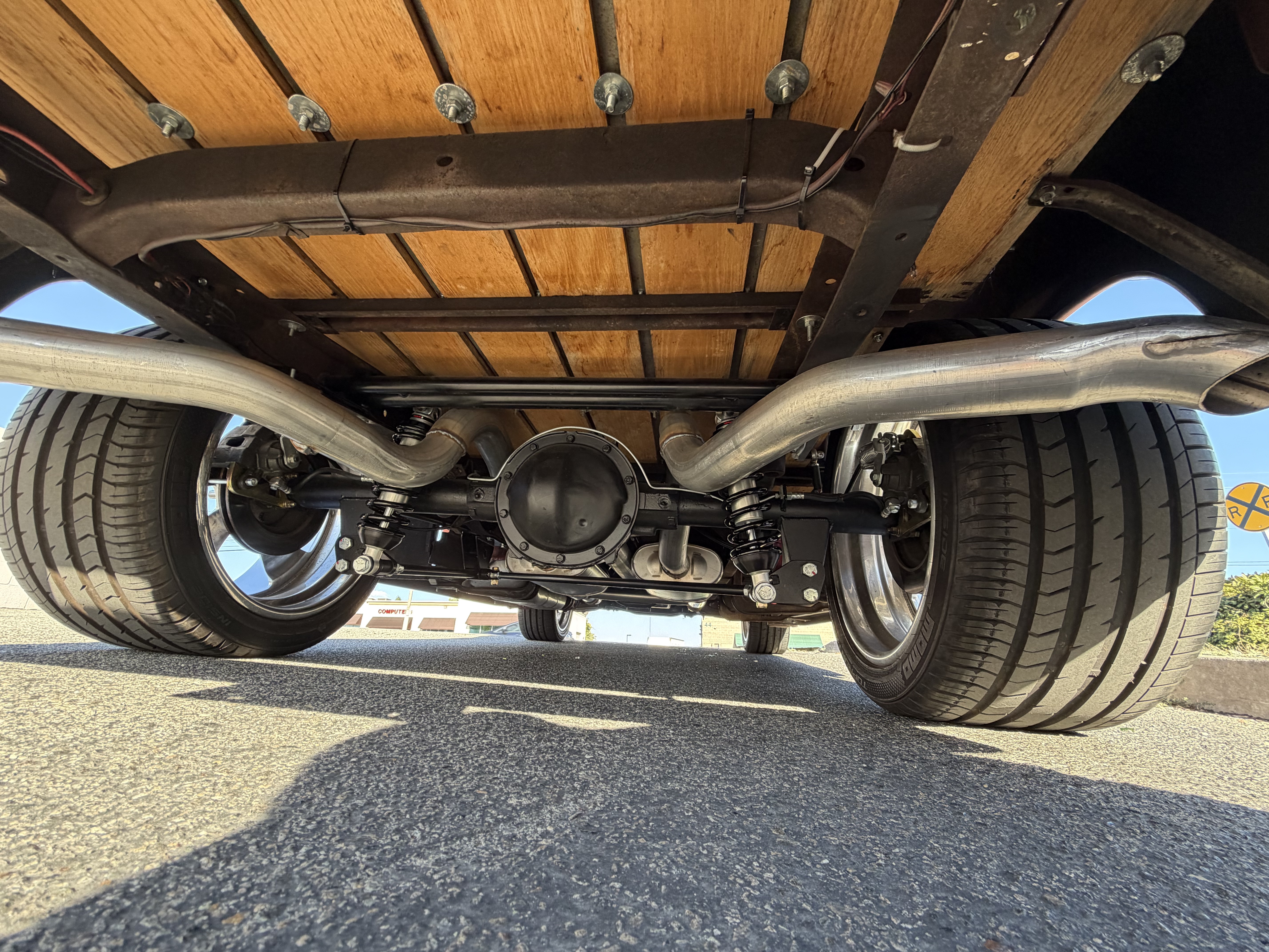 55 Ford F100 TCI Engineering
