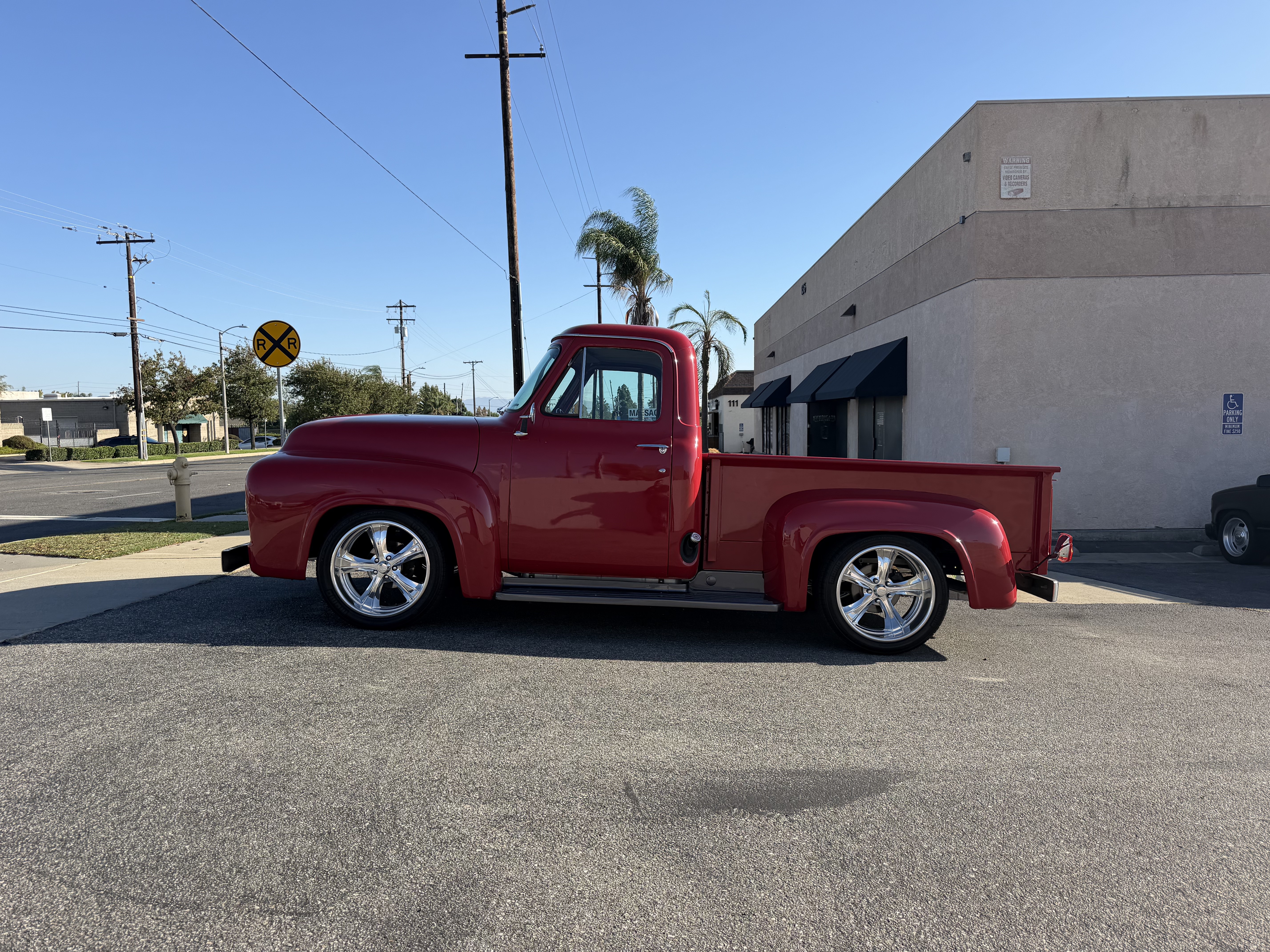 55 Ford F100 Coilover TCI
